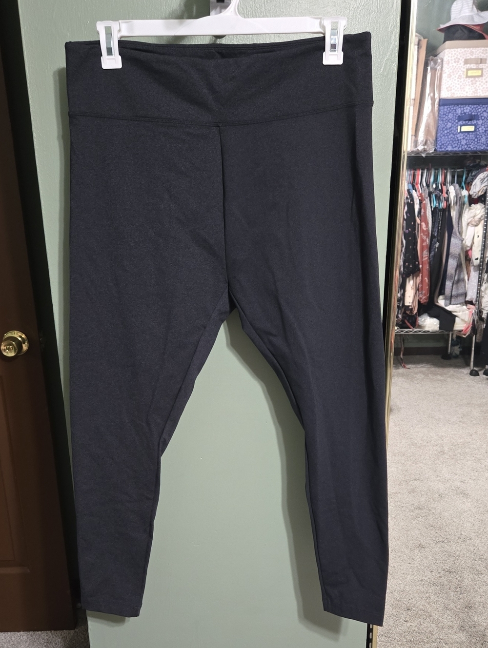 Matty M Black High-Waist Leggings
